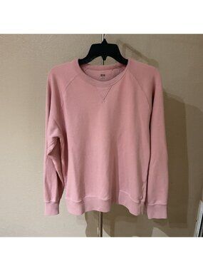 Uniqlo Pink Long sleeve  Sweatshirt Size M